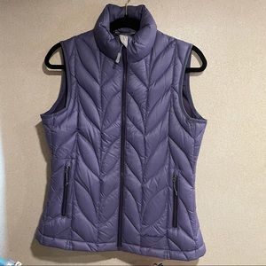 Eddie Bauer EB700 Quilted Purple Vest